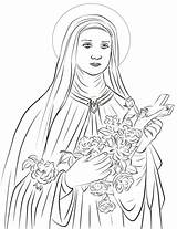 Therese Lisieux Saint Teresinha Ausmalbild Colorare Menino Sainte Ausmalbilder Disegno Onlinecursosgratuitos Ausmalen sketch template