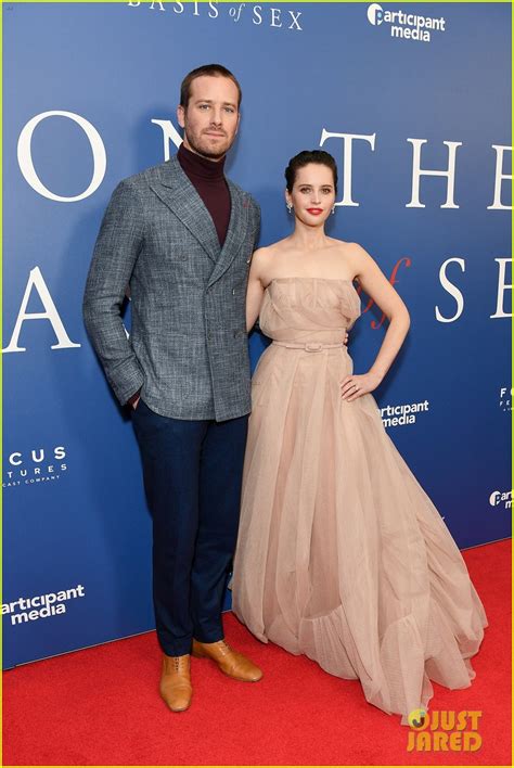 Felicity Jones And Armie Hammer Attend On The Basis Of Sex Screening In