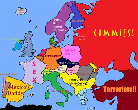europe according to americans by litsy18 on deviantart