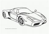 Theft Enzo sketch template