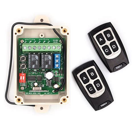 solidremote   secure wireless rf remote control relay switch