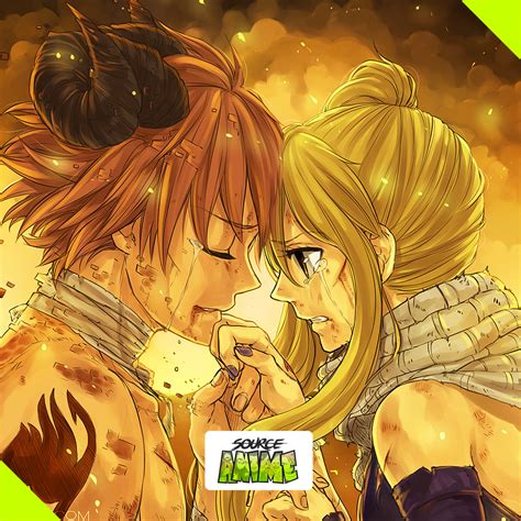 Natsu Dragneel And Lucy Heartfilia From Fairy Tail