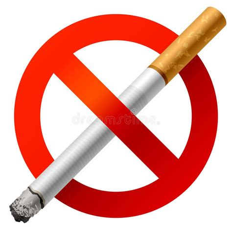 smoking sign stock vector illustration  forbidden