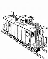 Train Coloring Freight Railroad Pages Print Real Bnsf Caboose Printable Color Template Getdrawings Getcolorings sketch template
