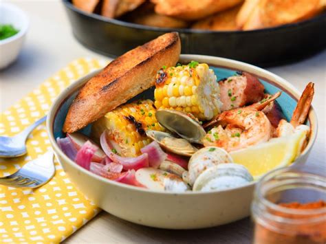 grilled clambake dinner recipe food network kitchen food network