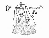 Princesa Jujuba Chicle Chewing Gum Princesse Gommarosa Principessa Colorare Colorier Pour Dibuix Dibuixos Coloritou Acolore sketch template