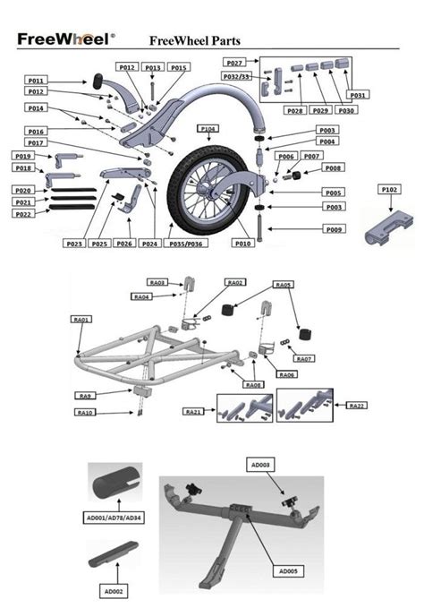 drive wheelchair parts diagram
