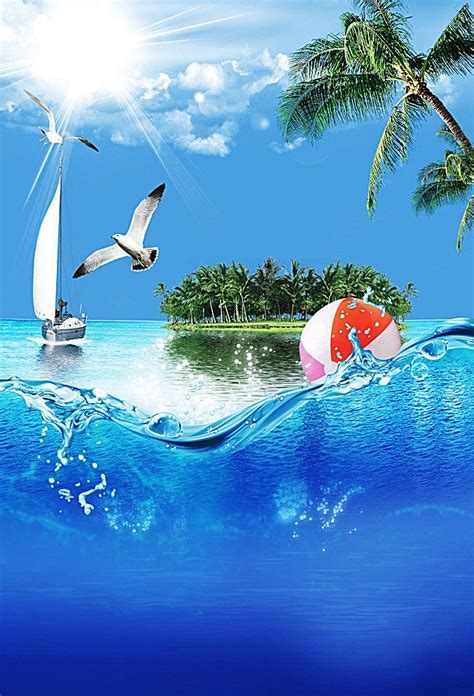 seabirds sea island background images great seaside party