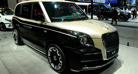 lorinser  electric london taxi  custom makeover  beijing carscoops