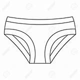 Underwear Outline Clipart Female Icon Panties Style Line Thin Lingerie Transparent Webstockreview Iconfinder Drawing Illustration Vector Preview sketch template