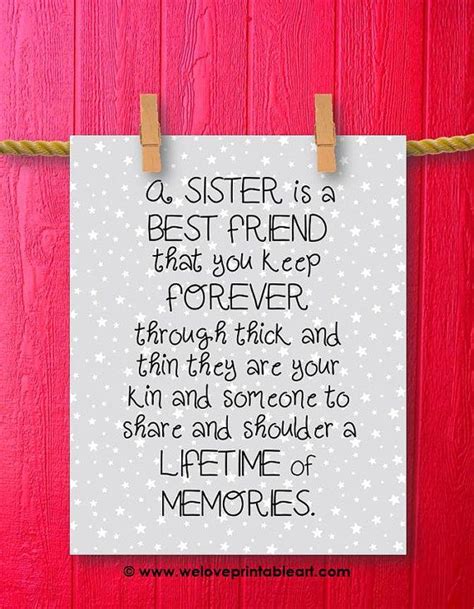 sister definition wall art unique gift  sisters birthday etsy birthday gifts  sister