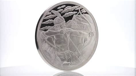 2017 the hunter 10 oz silver round product video youtube