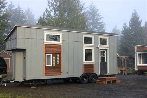 urban craftsman tiny house offers luxurious living    package