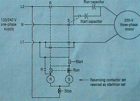 Amazing Wiring Diagram For Single Phase Motor With Capacitor Start Photo Wiring Ideas For New Home Canalmarketing Info