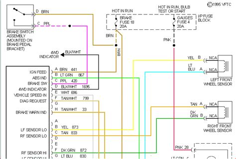 chevy  abs wiring diagram truck abs plug pinout module sensor diagrams