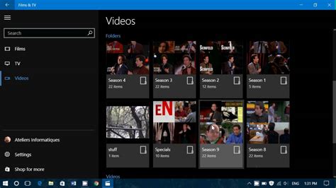 movies tv applications  watching movies microsoft tv