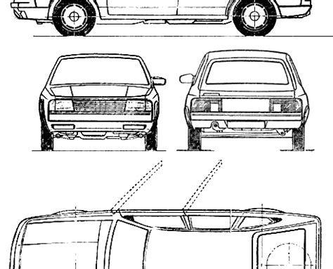 moskvitch  aleko  cars drawings dimensions pictures   car