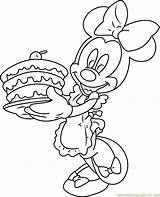 Minnie Holding Coloringpages101 sketch template