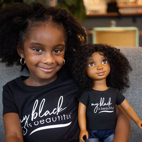 the healthy roots zoe doll collaboration with my black is beautiful is
