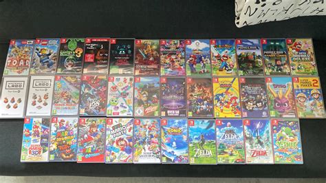 physical nintendo switch game collection gamecollecting