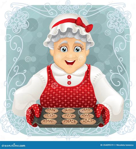Granny Baked Some Cookies Royalty Free Stock Images Image 35409519