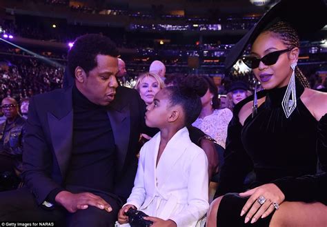 grammy awards blue ivy tells mom beyonce and dad jay z to