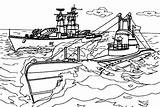 Coloring Pages Aircraft Carrier Warship Color Coloringsky Ship Kids Avengers Print Choose Board Template sketch template