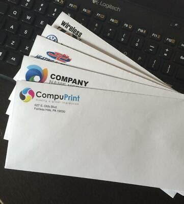 full color custom printed commercial  envelopes ebay
