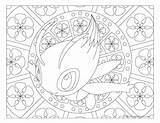 Pokemon Coloring Celebi Pages Choose Board sketch template