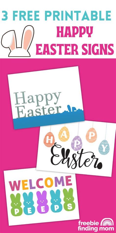printable happy easter signs happy easter sign happy easter