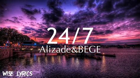Alizade And Bege 24 7 Speed Up Sözleri Lyrics Youtube