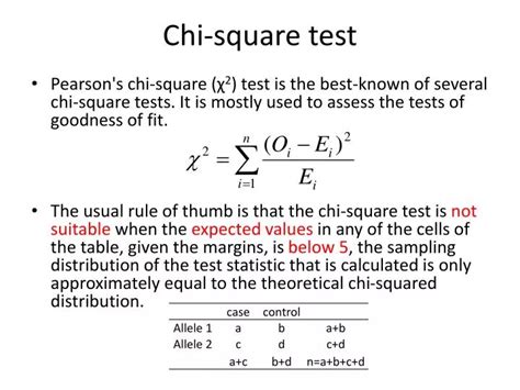 chi square test powerpoint    id