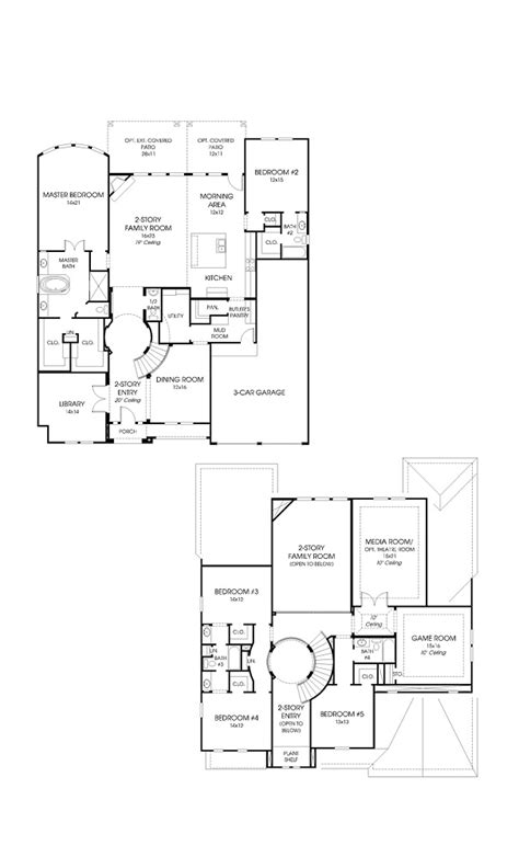home plan  perry homes  sweetwater austin tx
