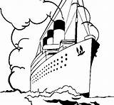 Paquebot Coloring Steamboat Dessin Colorier France Coloriage Du Coloringcrew Titanic Colorear Imprimer Gif Color Designlooter 49kb 470px sketch template