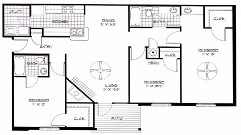 bedroom floor plan house plan ideas