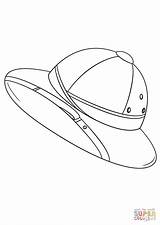 Safari Hat Coloring Pages Sun Printable Mexican Color Hats Print Ladies Getcolorings Drawing Usa Delivered Pag Supercoloring Projects Crafts Choose sketch template