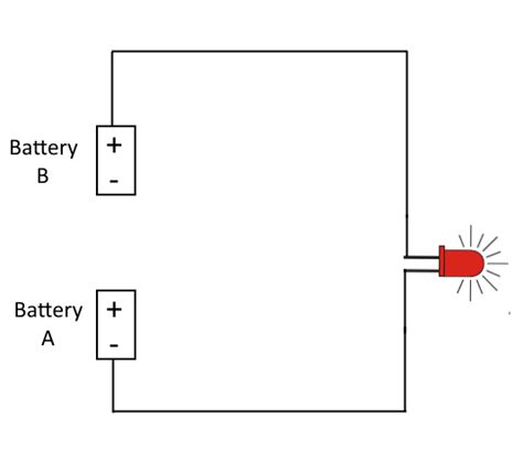 physics   separate batteries   circuit dont work math solves