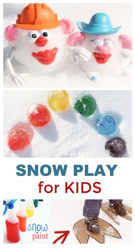 snow play activities