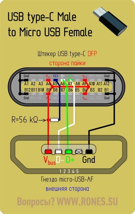 usb type  wiring diagram   gmbarco