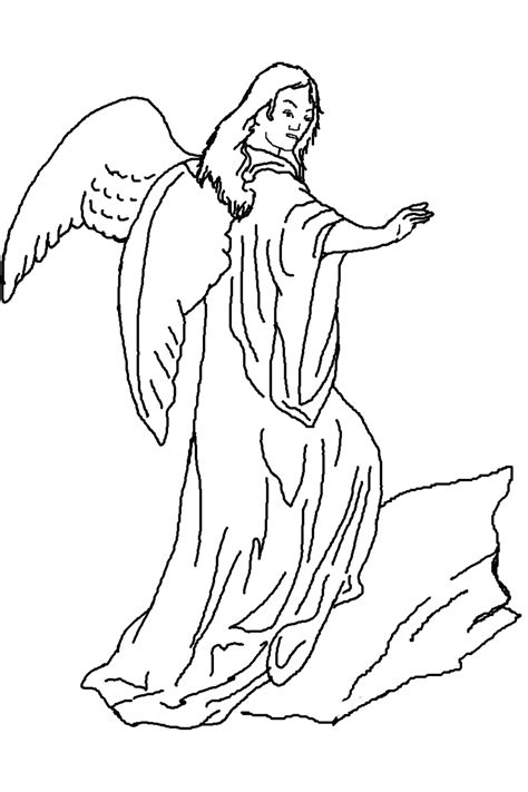 printable angel coloring pages coloring