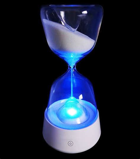 touchable  colour sandglass hourglass led night light