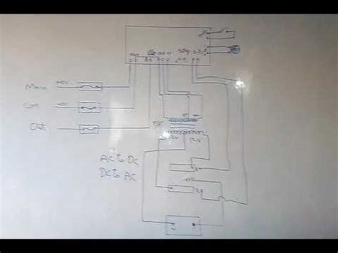 ups circuit diagram youtube