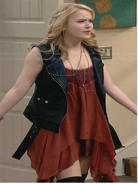 Taylor Spreitler Melissa And Joey Leather Vest Bay Perfect