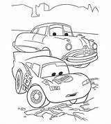 Coloring Pages Mcqueen Lightning sketch template