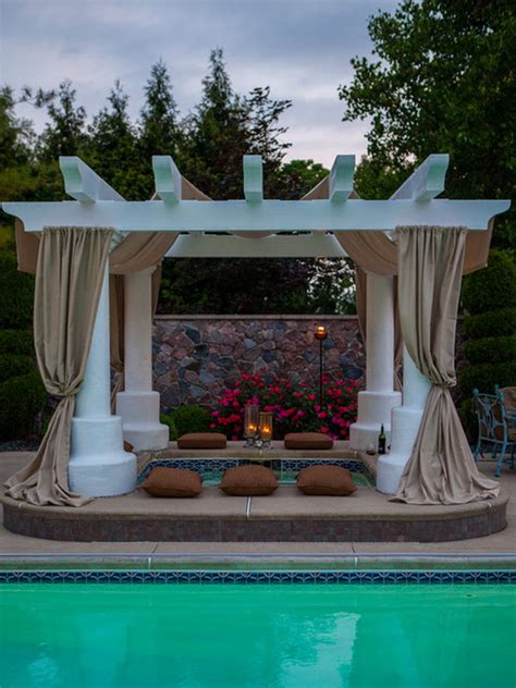 dazzling outdoor spa ideas   home