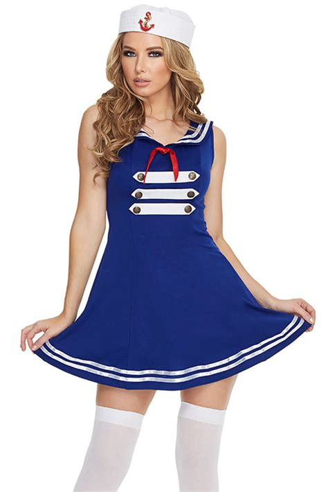 Sexy Pin Up Sailor Costume Wholesale For Women