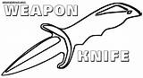 Coloring Pages Weapon Weapons Template sketch template