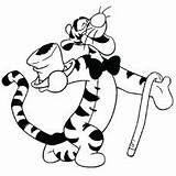 Tigger Coloring Pages Cute Comes Mr Printable Ones Little sketch template