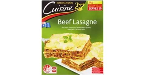 aldi international cuisine beef lasagne productreviewcomau