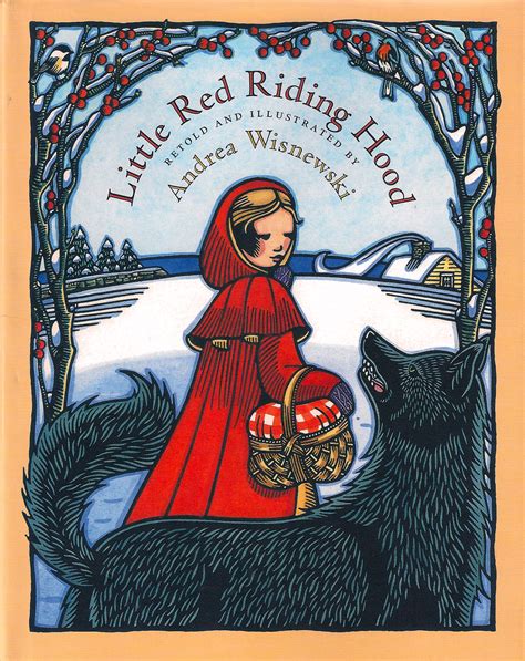 art  childrens picture books  red riding hood